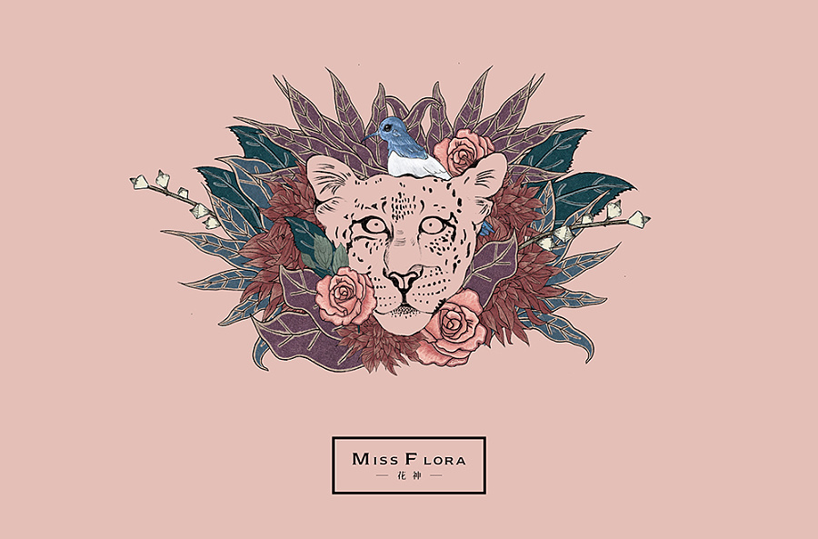 品牌包裝設計案例,花神品牌包裝設計案例,MISS FLORA | 品牌包裝設計案例